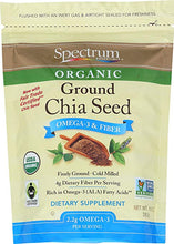 Load image into Gallery viewer, Spectrum Essentials Organic Ground Chia Seeds, 10 Ounce